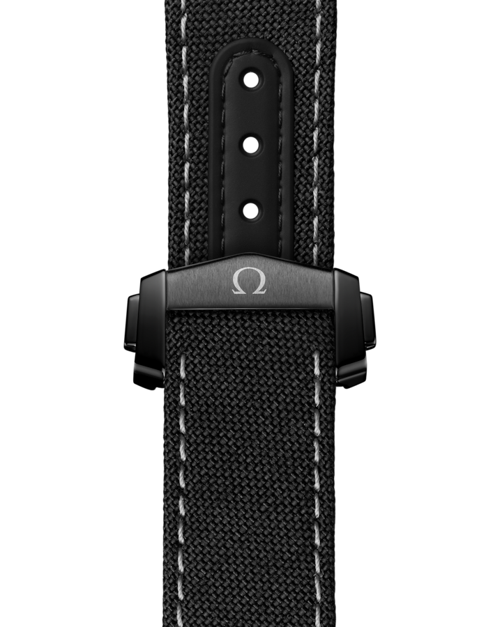 Speedmaster Dark Side of the Moon 44.25mm Nylon Strap – Premium Edition