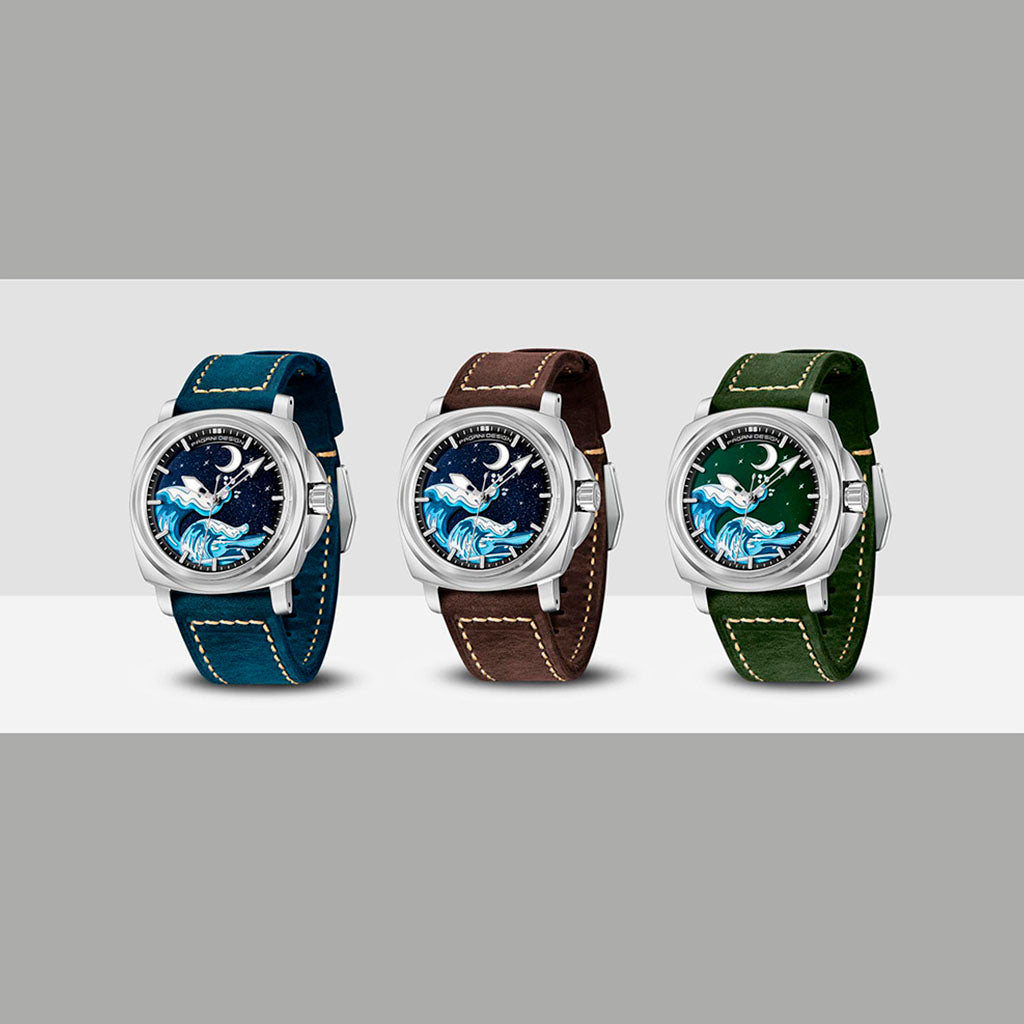 Design Wave Silver Green