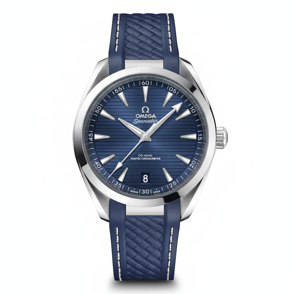Seamaster Aqua Terra 150M 41mm Rubber Strap – Premium Edition