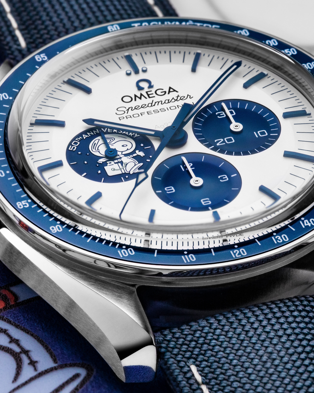 Speedmaster Silver Snoopy Award 50th Anniversary 42mm – Super Clone | Express Shipping