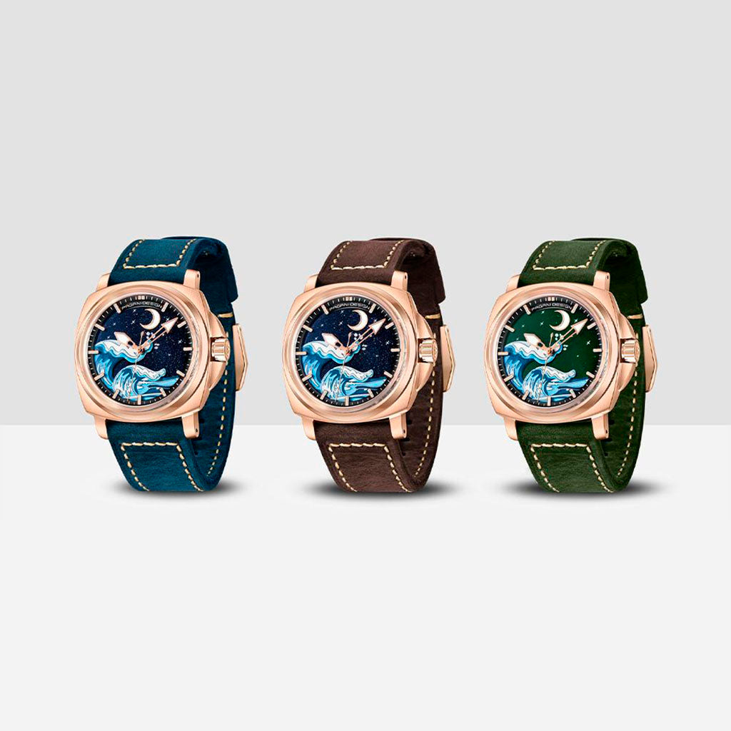Design Wave Gold Brown